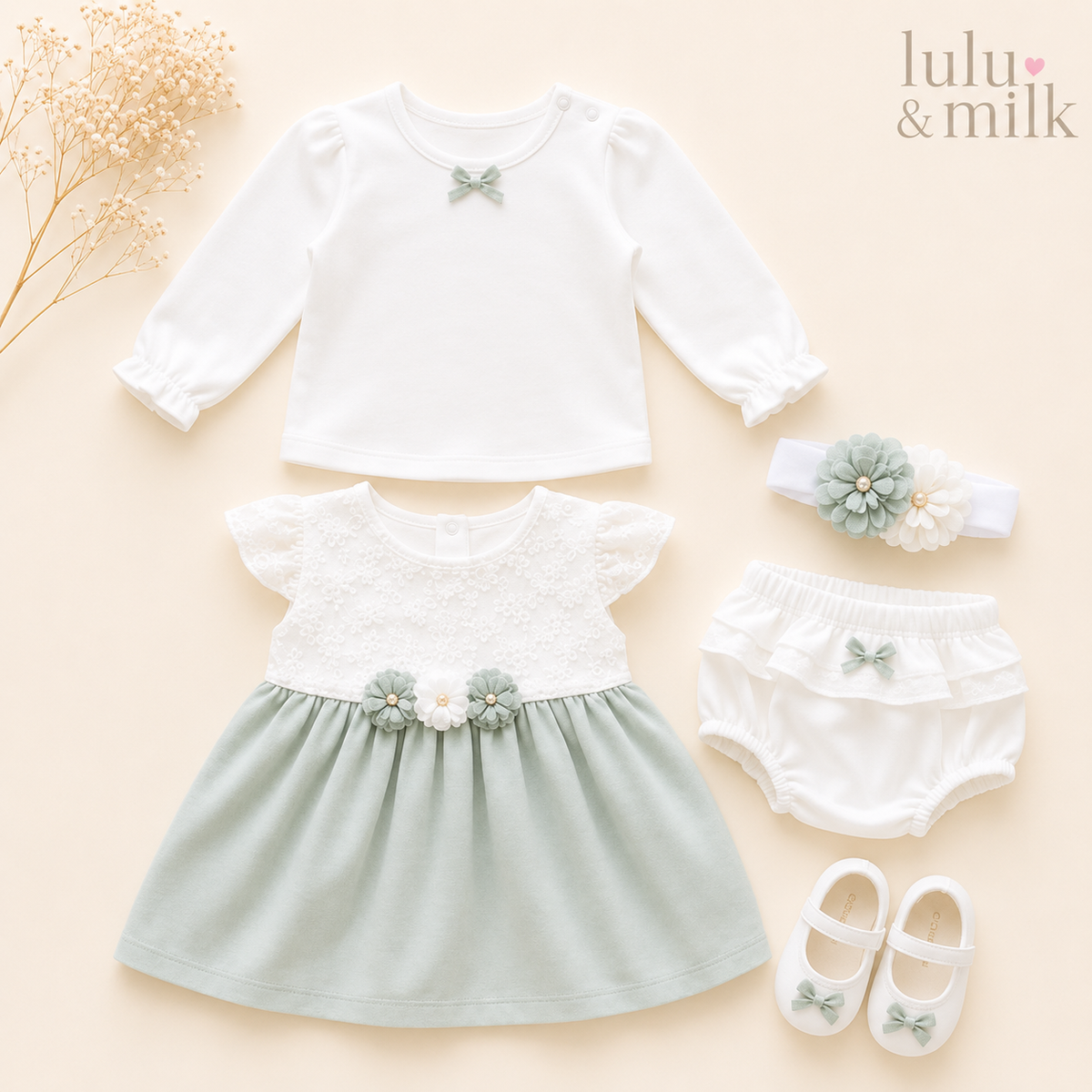 Conjunto Vestido Floral