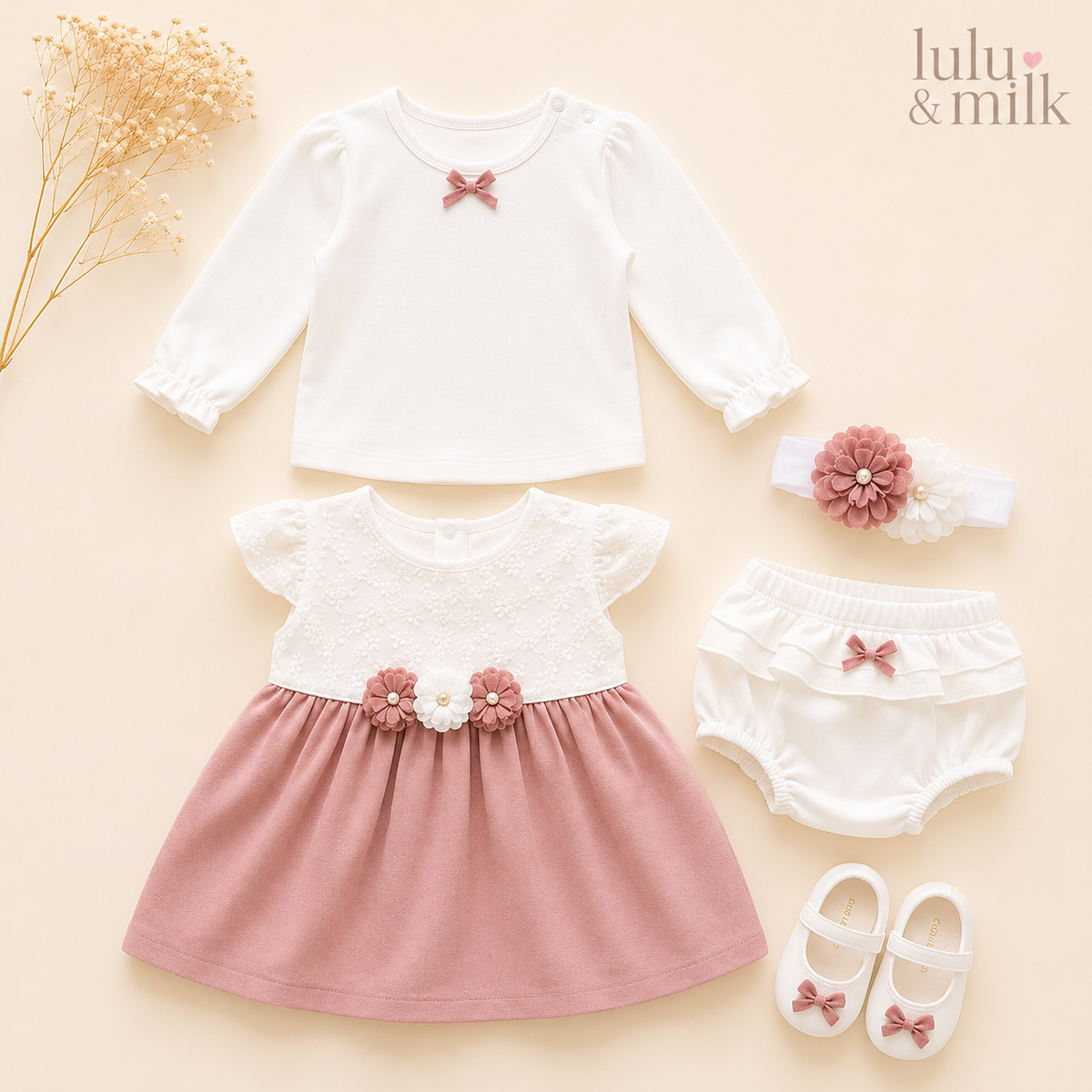 Conjunto Vestido Floral