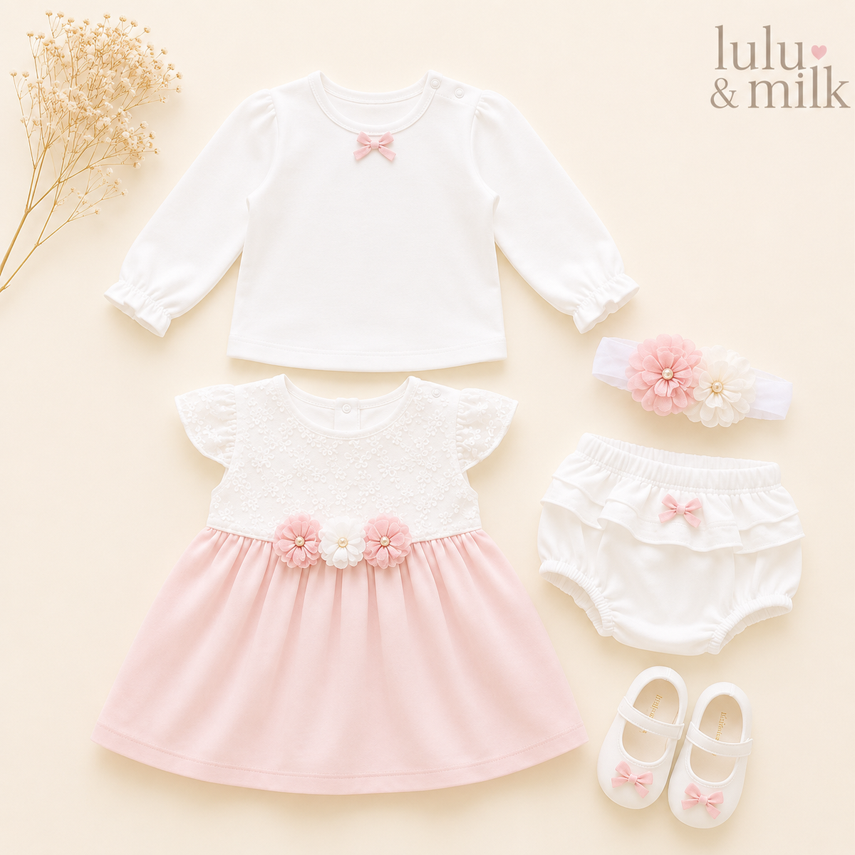 Conjunto Vestido Floral