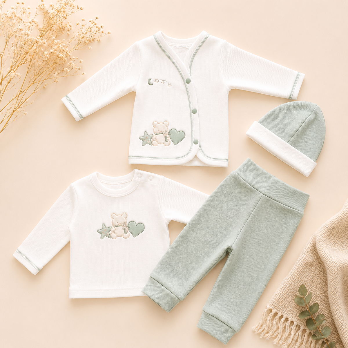 Conjunto Osito Estrella