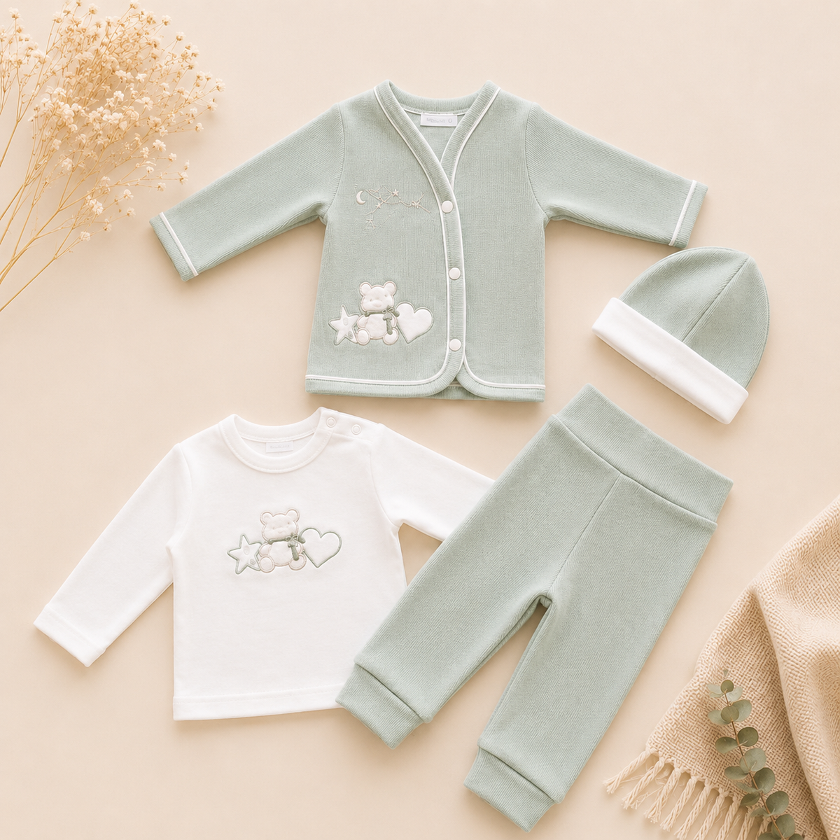 Conjunto Osito Estrella